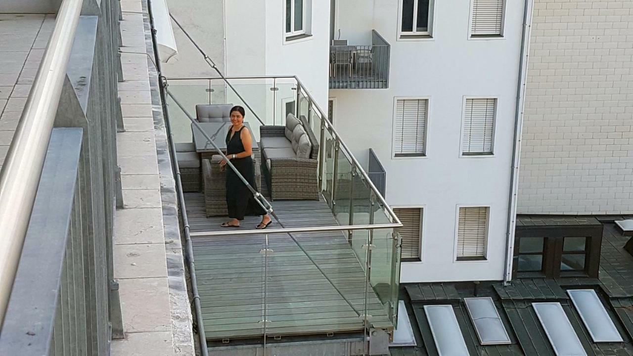 Loft #11 mit großer Loggia und Terrasse Wien Exterior foto